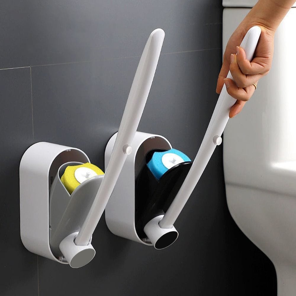 Disposable Toilet Cleaning Brush Wall mounted And Throwable - Temu